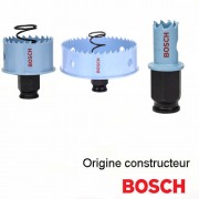 scie trépan Sheetmetal Bosch HSS bimétal 8%Co de 16 à 152 mm