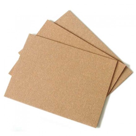 feuille joint plat en liège caoutchouc à découper 200x150 mm - lot de 3