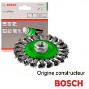 brosse circulaire 115 mm fils INOX Bosch pour meuleuse