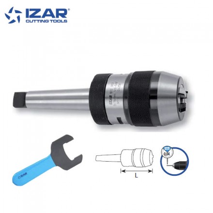 mandrin de perçage haute précision Izar capacité 3 a 16 mm queue CM3