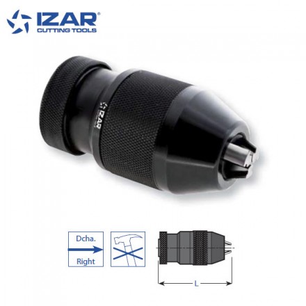 mandrin de perçage Izar capacité 1 à 13 mm conique B16