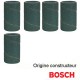 manchon abrasif Bosch D.15 mm x 30 mm - grain 36 à 120