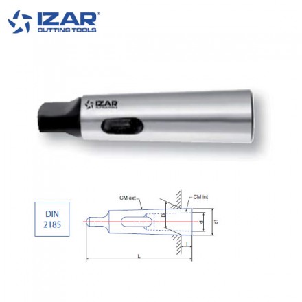 Douille de réduction conique Izar cône morse CM4-CM3 DIN2185