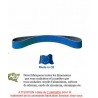 bande toile zirconium 20x520 mm grain 24 à 120 