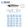 dimensions foret centrer double izar 1330