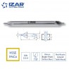 foret à center Izar double long HSSE 5%Co de 1 à 5 mm