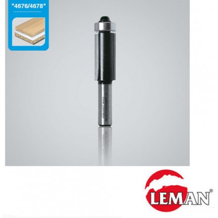 Mèches D'affleureuse Droite LEMAN 12.7 Mm Avec Guide à Bille - Carbure Micrograin, Neuves