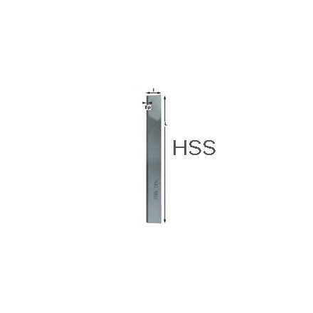 fer de dégauchisseuse HSS18% - 186x25x2,5 mm
