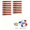 bande abrasive oxyde de céramique 15x475 mm  grain 24 à 400