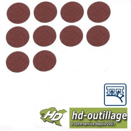 disque velcro 300mm sans trou (grain 40 à 220)