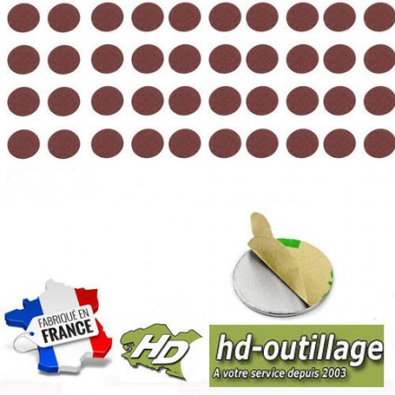 disque abrasif autocollant 200 mm sans trou