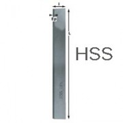 fer de dégauchisseuse HSS18% - 210X30x3 mm