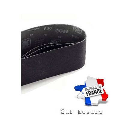 bande abrasive carbure de silicium 50x4000mm grain 24 à 400