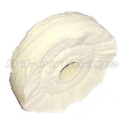disque flanelle cousue pour polir 300 mm