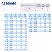 foret Izar PMX Nitrex pour Titane inconel hastelloy nimonic